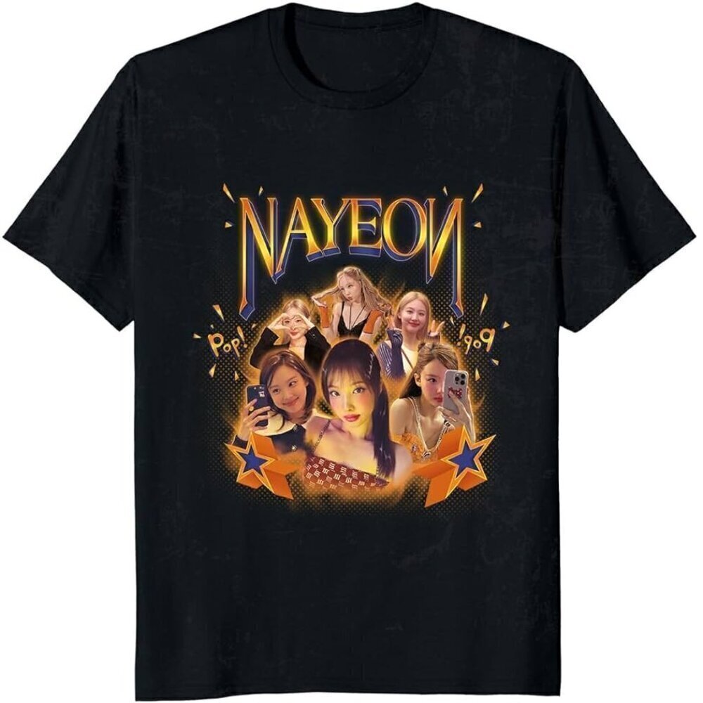 Nayeon TWICE Ready To Be World Tour Kpop Fan Graphic T-Shirt